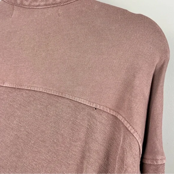 Oak & Trellis Reverse French Terry Shacket - Picture 12 of 13